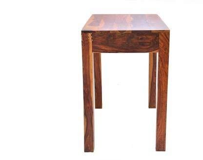 313U-qeYnlL Custom Decor Sheesham Wood Solid Wood Study Table (Free Standing, Finish Color - Provincial Honey Finish) - Image 5