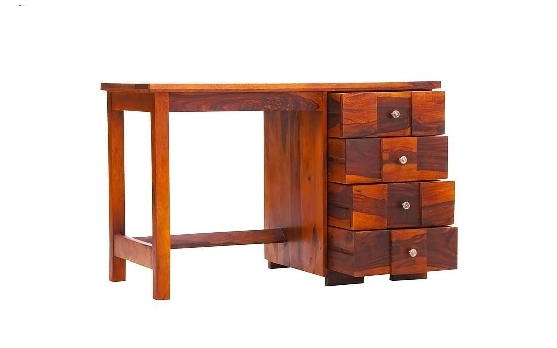 5144mYGXjcL._SL1100_ Custom Decor Sheesham Wood Study Table for Living Room, Office Table for Home, Console Table (Natural Finish) - Image 6
