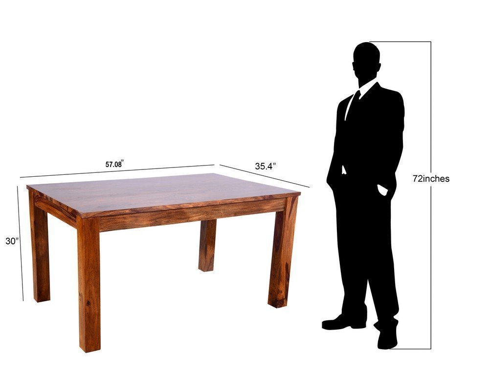 51IhvrLD+4L._SL1000_ Custom Decor Winsome Groveland Square Dining Table with 6 Chairs, 7- Piece -Honey Teak - Image 5