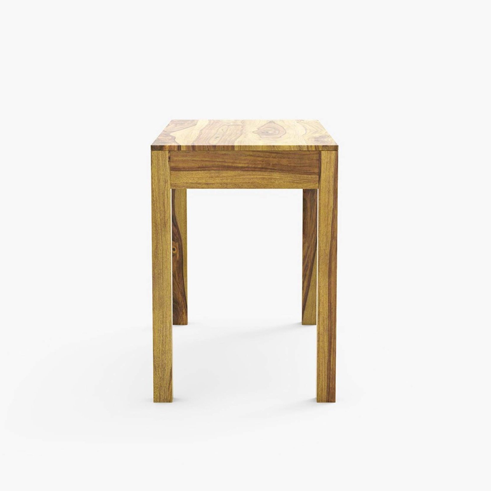 61WT4YHET4L Custom Decor Sheesham Wood Solid Wood Study Table (Free Standing, Finish Color - Provincial Teak Finish) - Image 6
