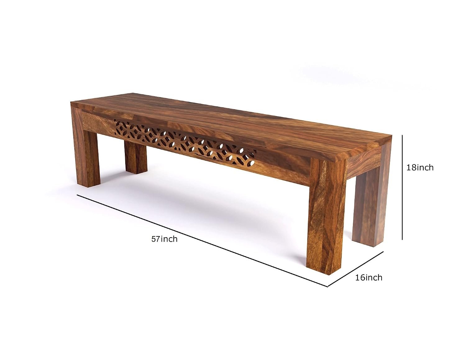 61hYzRnVTlL._SL1500_ Custom Decor Solid Wood Dining Table 8 Seater with Chair | Dining Room Furniture - Image 4