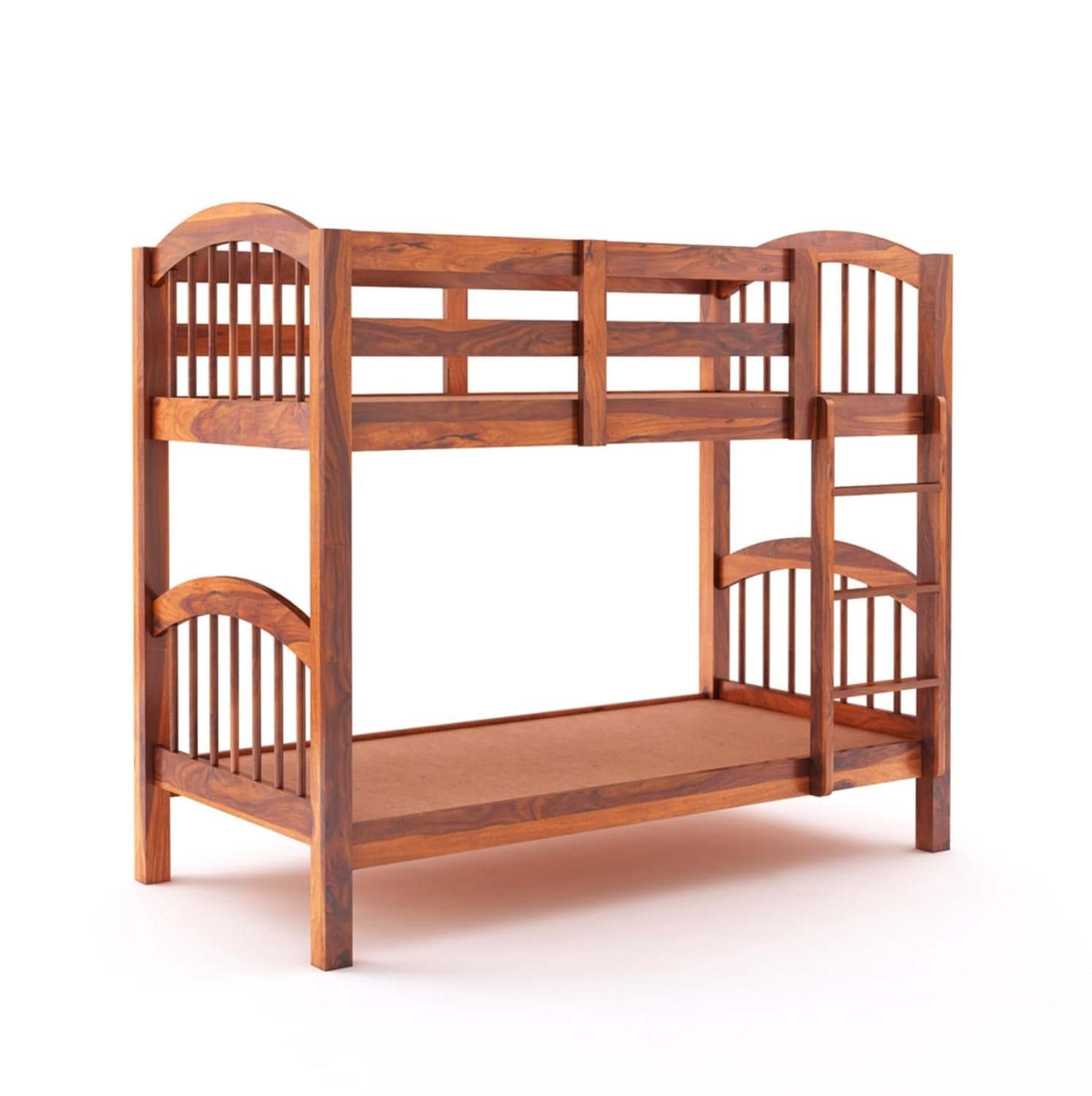 61rPPo6LAgL._SL1500_ Custom Decor Sheesham Wood Bunk Bed | Wooden Double Bed Bed Furniture for Bedroom | Living Room | Home (Froxy-N) - Image 5
