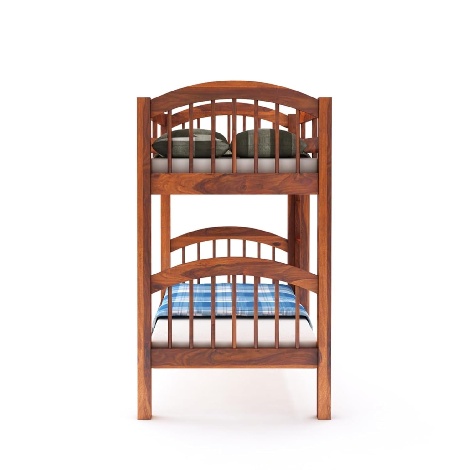 61sRrOrRNsL._SL1500_ Custom Decor Sheesham Wood Bunk Bed | Wooden Double Bed Bed Furniture for Bedroom | Living Room | Home (Froxy-N) - Image 7