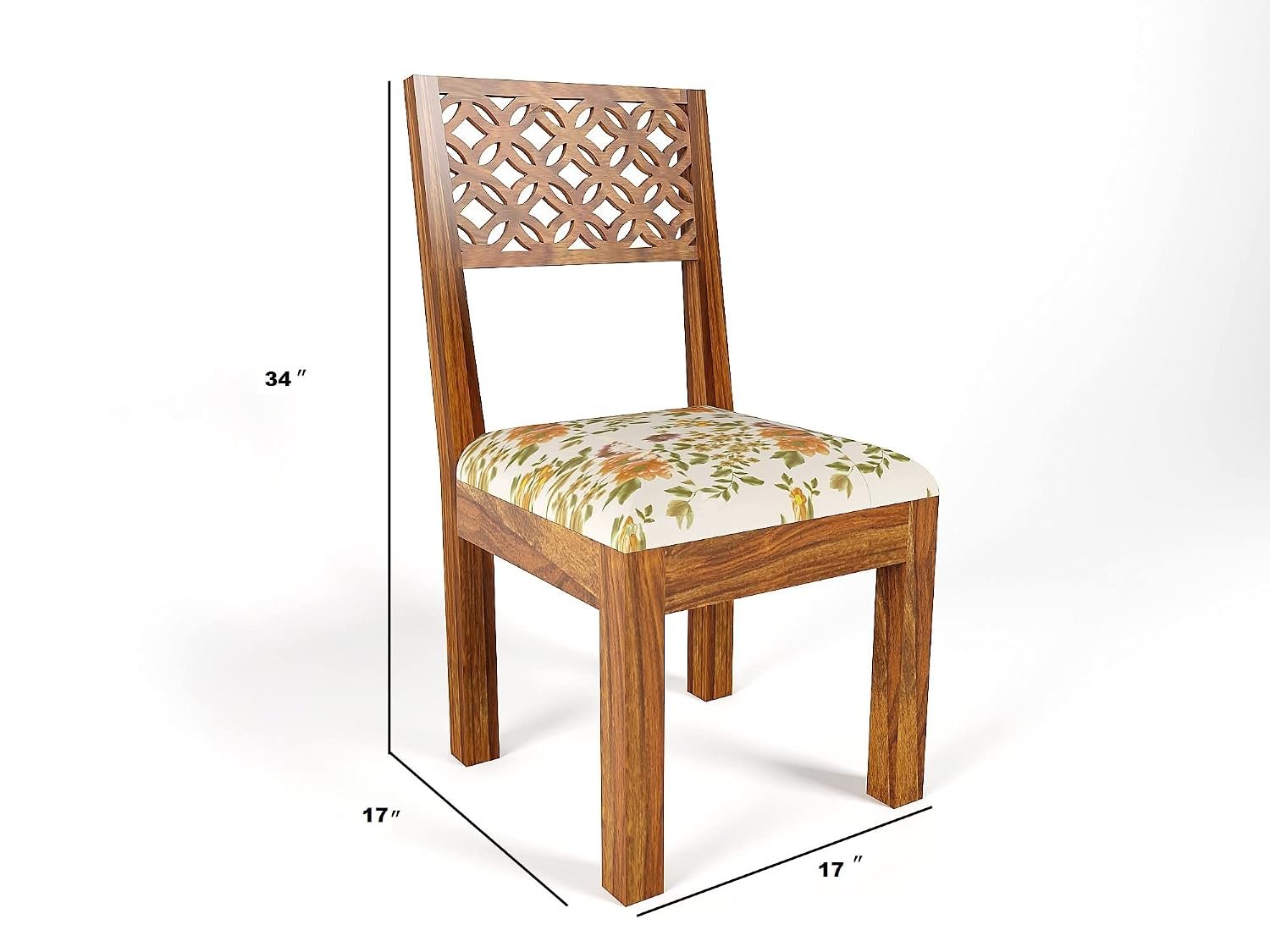 711uw6fsBdL._SL1500_ Custom Decor Solid Wood Dining Table 8 Seater with Chair | Dining Room Furniture - Image 3