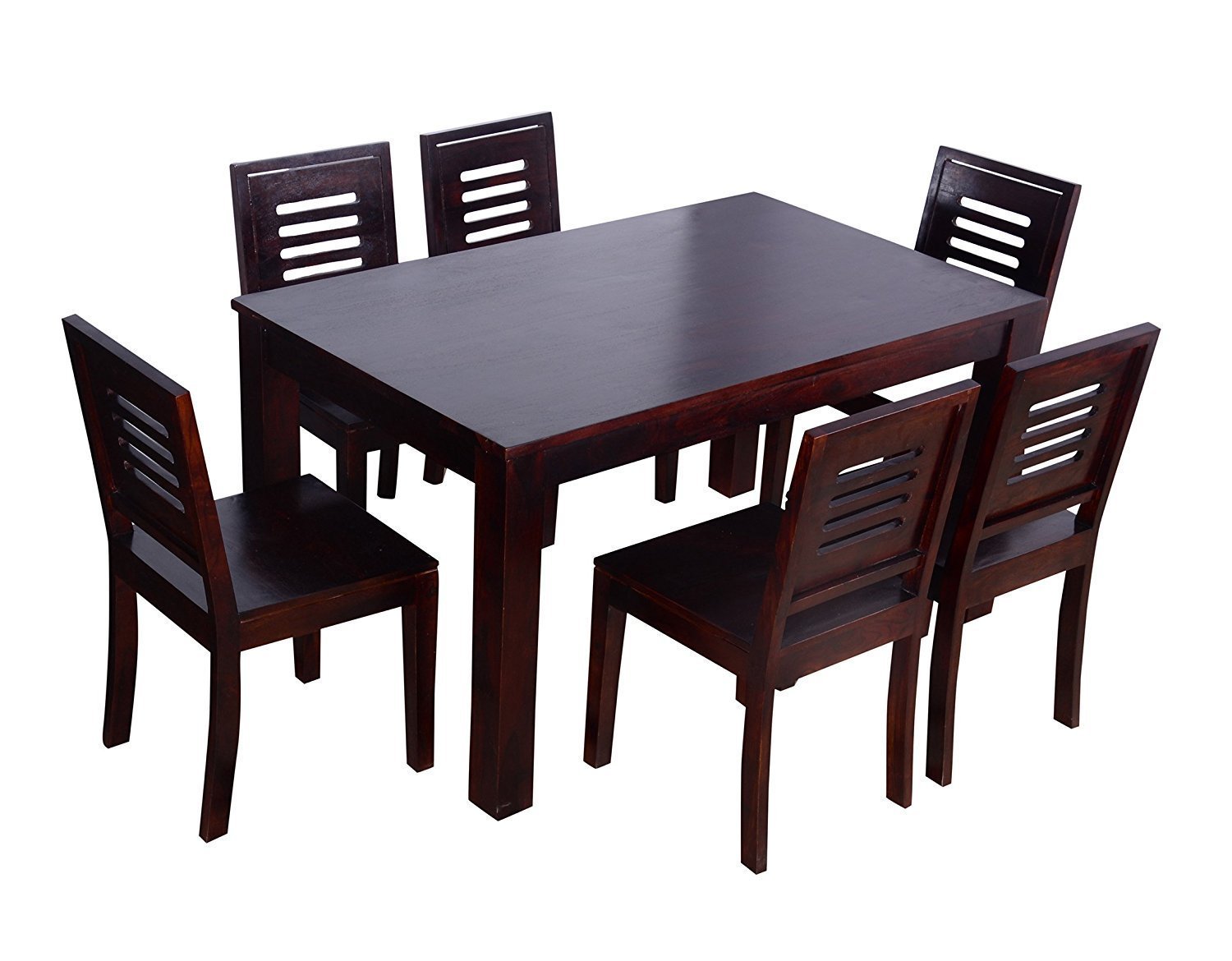 713Pe4AjcPL._SL1500_ Custom Decor Winsome Groveland Square Dining Table with 6 Chairs, 7- Piece -Dark Red Mahogany - Image 5