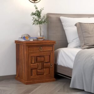 Custom Decor Grayson Bedside Table (Honey)