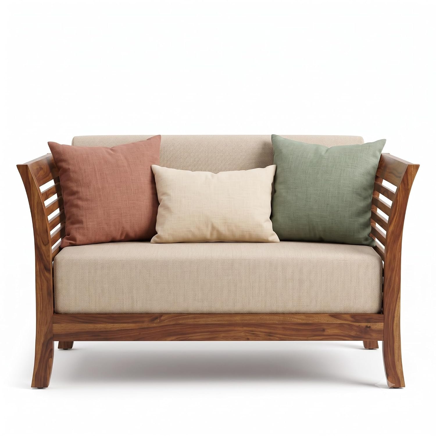 81ERqxXETTL._SL1500_ Custom Decor Sheesham Sofa Set for Living Room Wood Furniture | Office | Wooden Sofa Set 3+2+1 | Walnut Brown (3+2+1) - Image 7