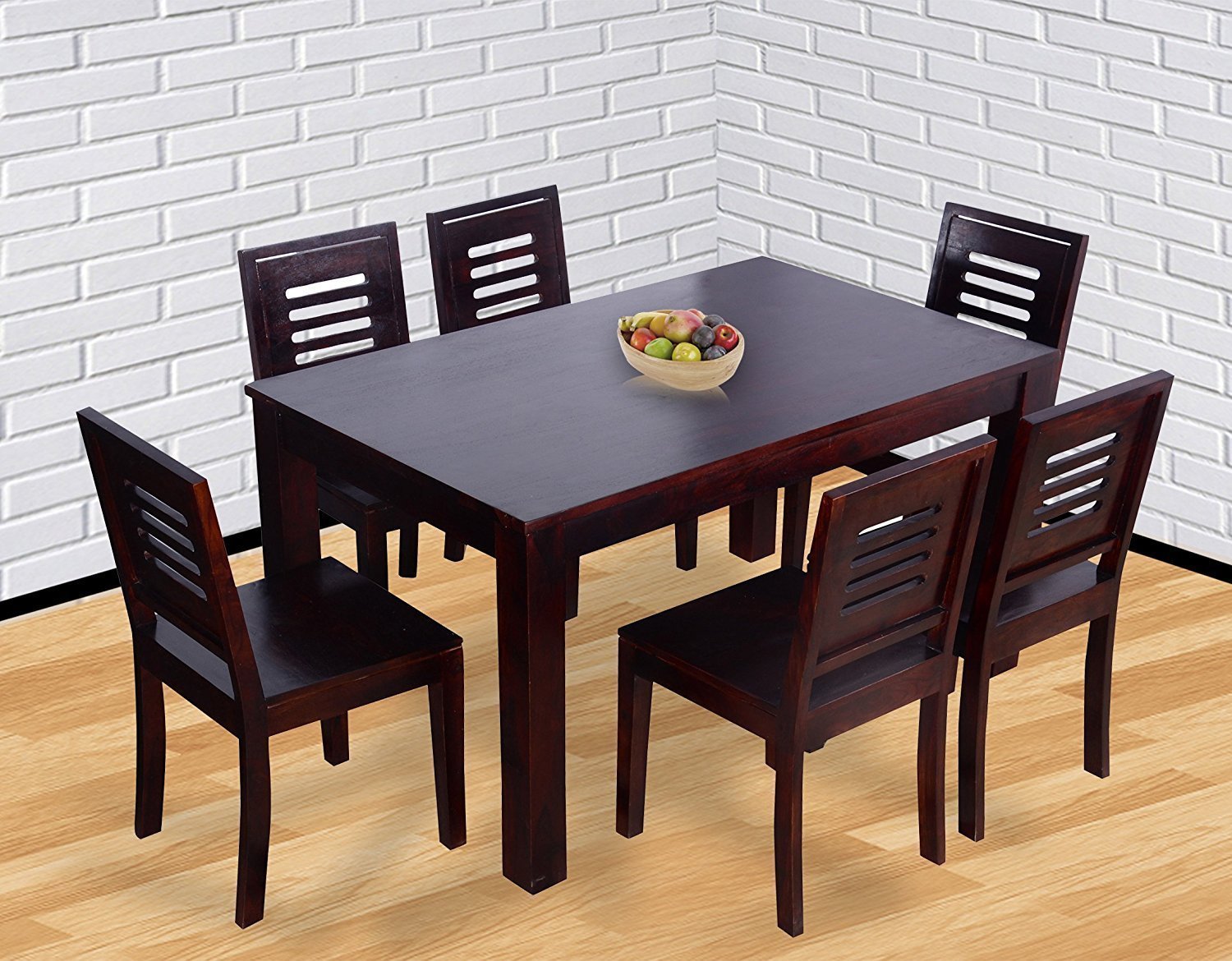 81KxUfej2BL._SL1500_ Custom Decor Winsome Groveland Square Dining Table with 6 Chairs, 7- Piece -Dark Red Mahogany